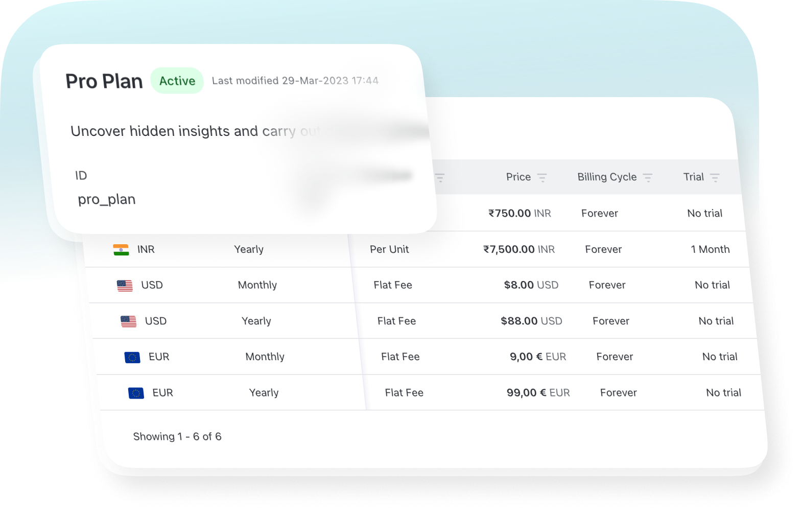 Setup Plans and Pricing