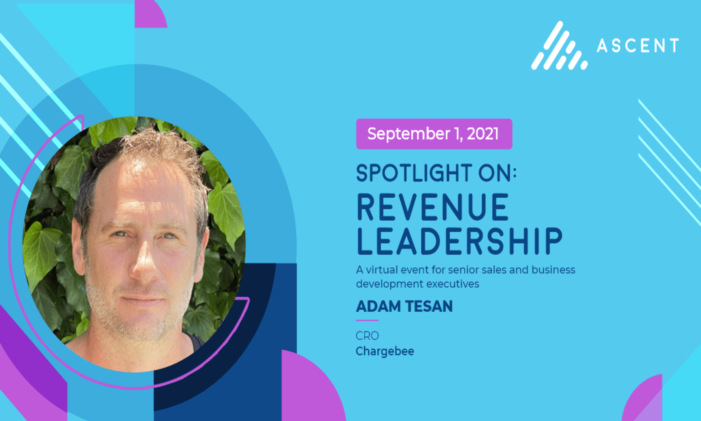 Ascent: Spotlight on Revenue Leadership event banner