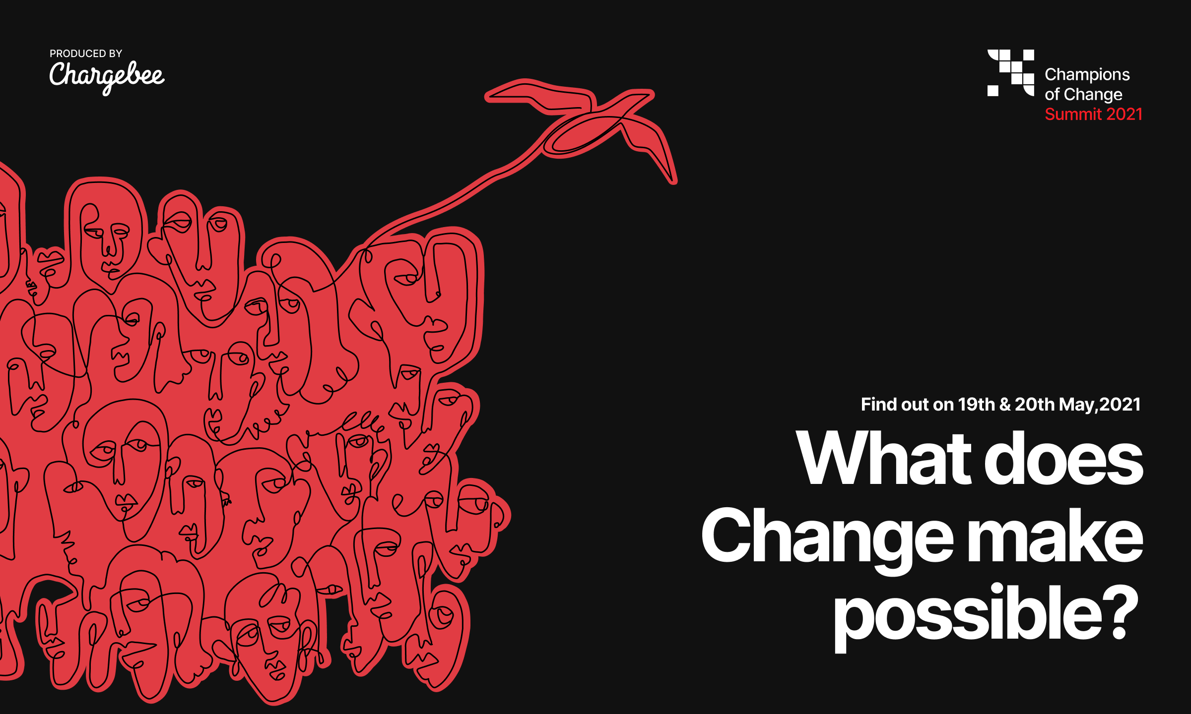 Champions of Change Summit ‘21 event banner