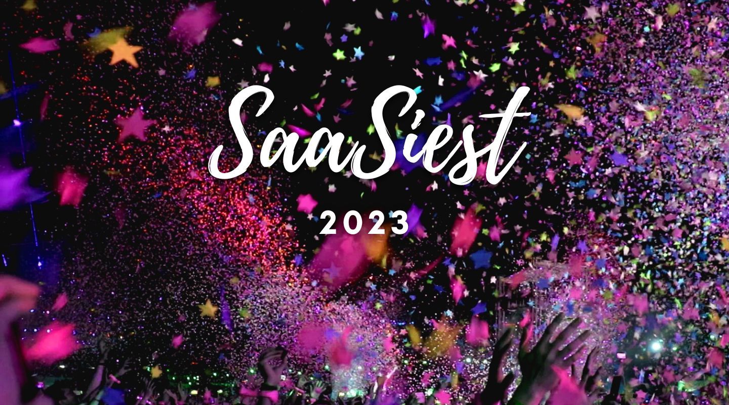 SaaSiest event banner