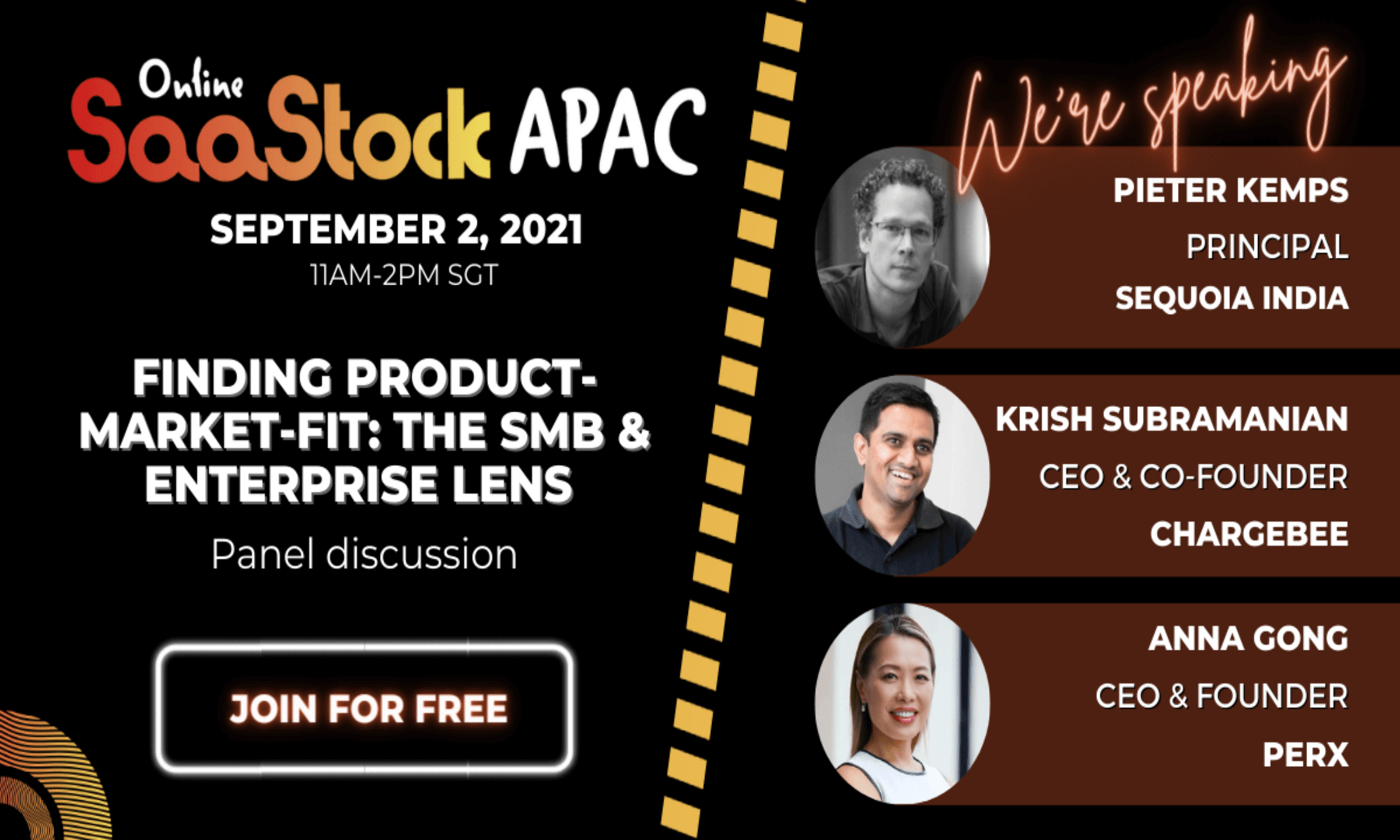 SaaStock APAC event banner