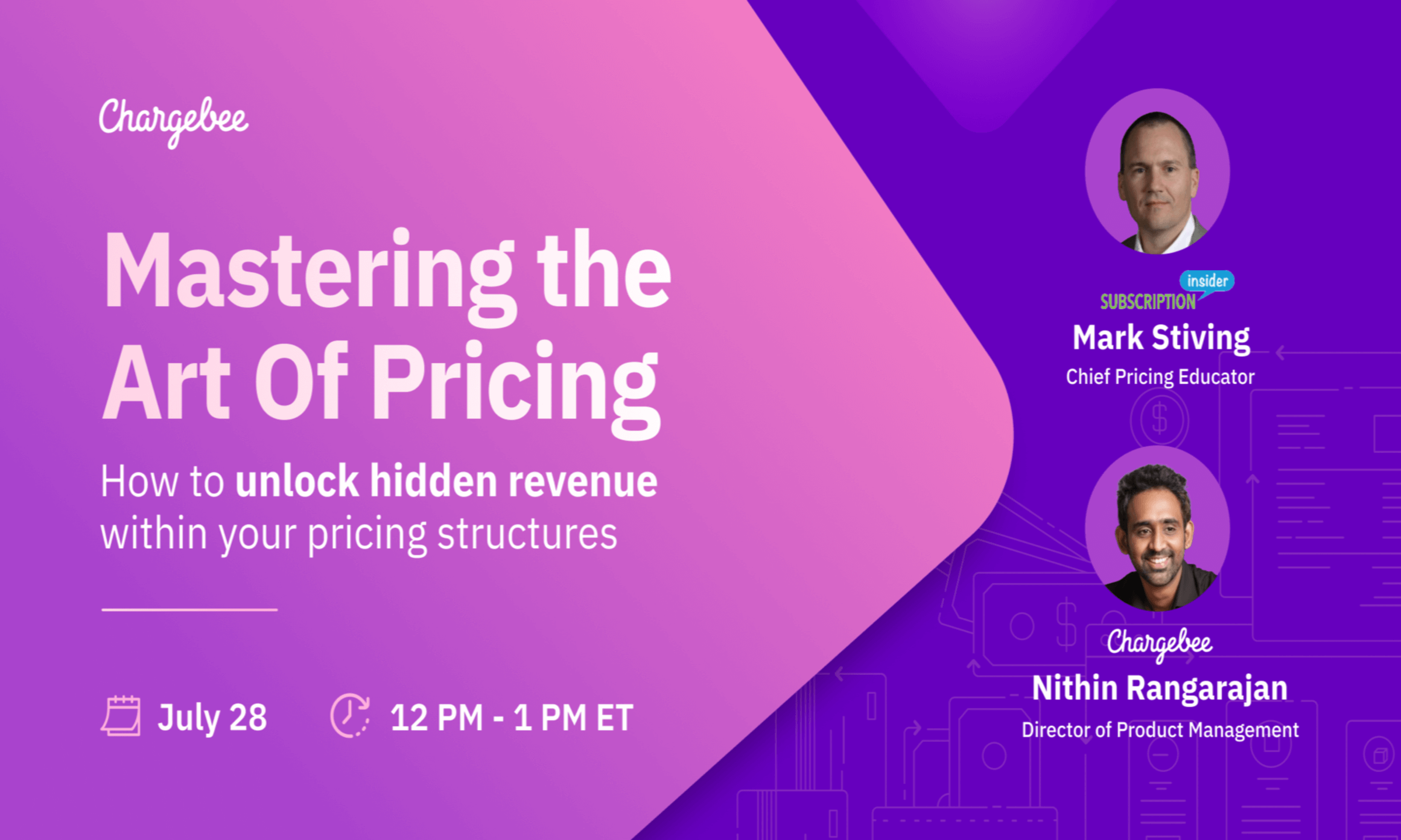 Subscription Insider | Mastering the Art of Pricing event banner