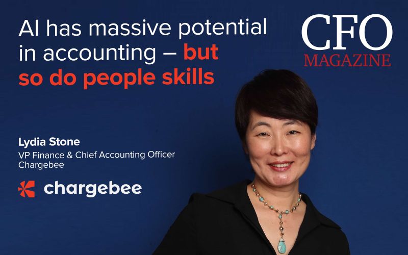 ‘AI has massive potential in accounting – but so do people skills’ - Chargebee press coverage