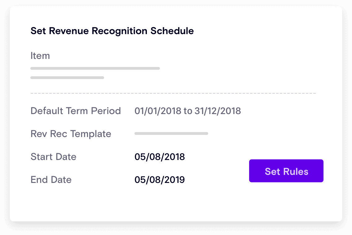ASC-606 compliant revenue reporting
