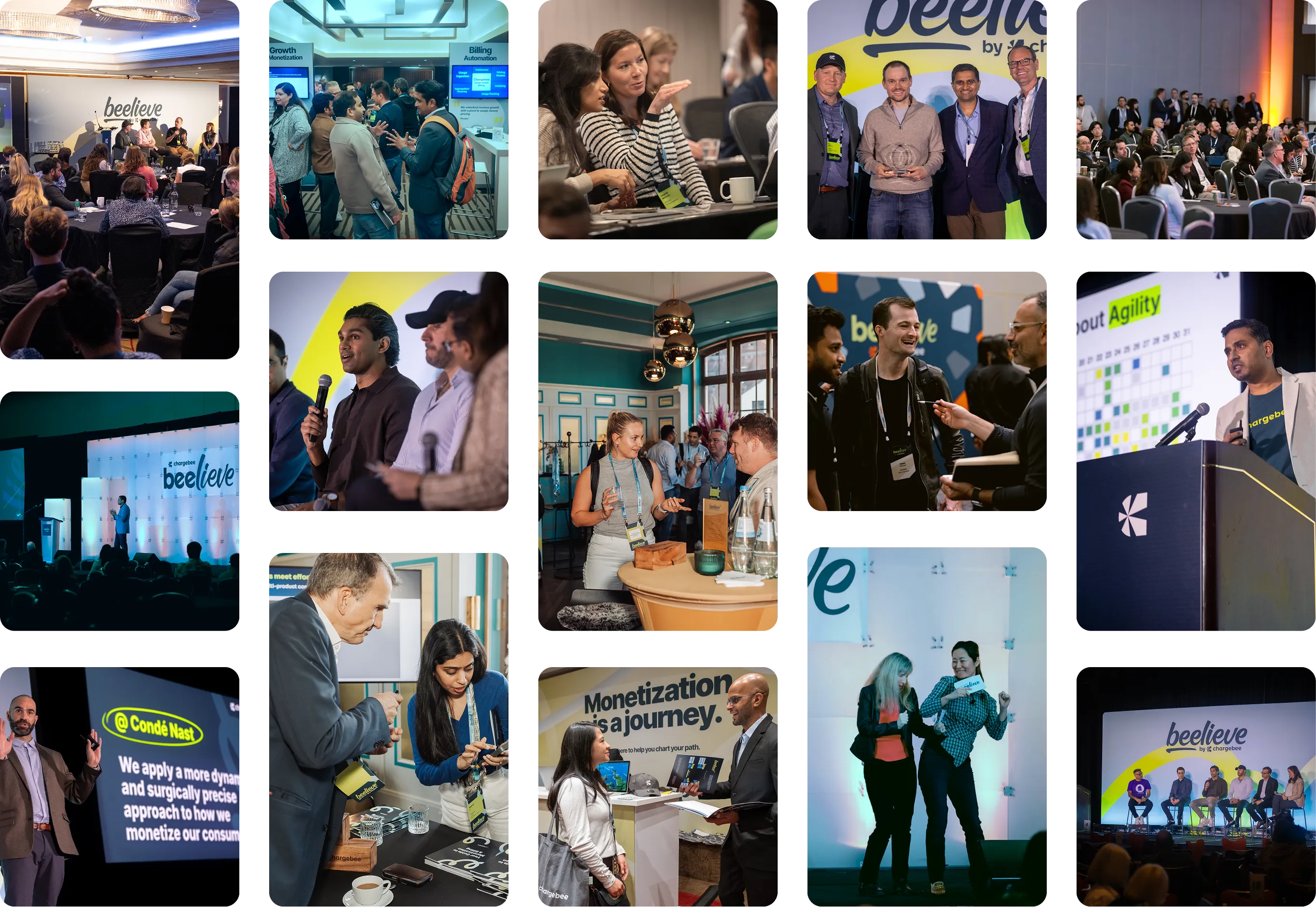 Beelieve event highlights - keynotes, networking, and sessions