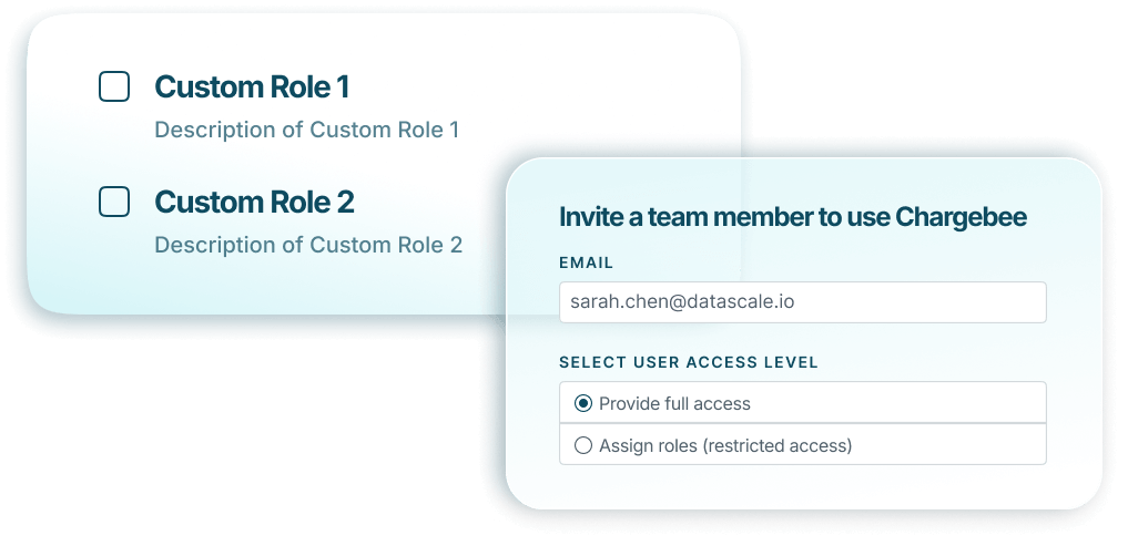 Audit trails and role-based access for compliance