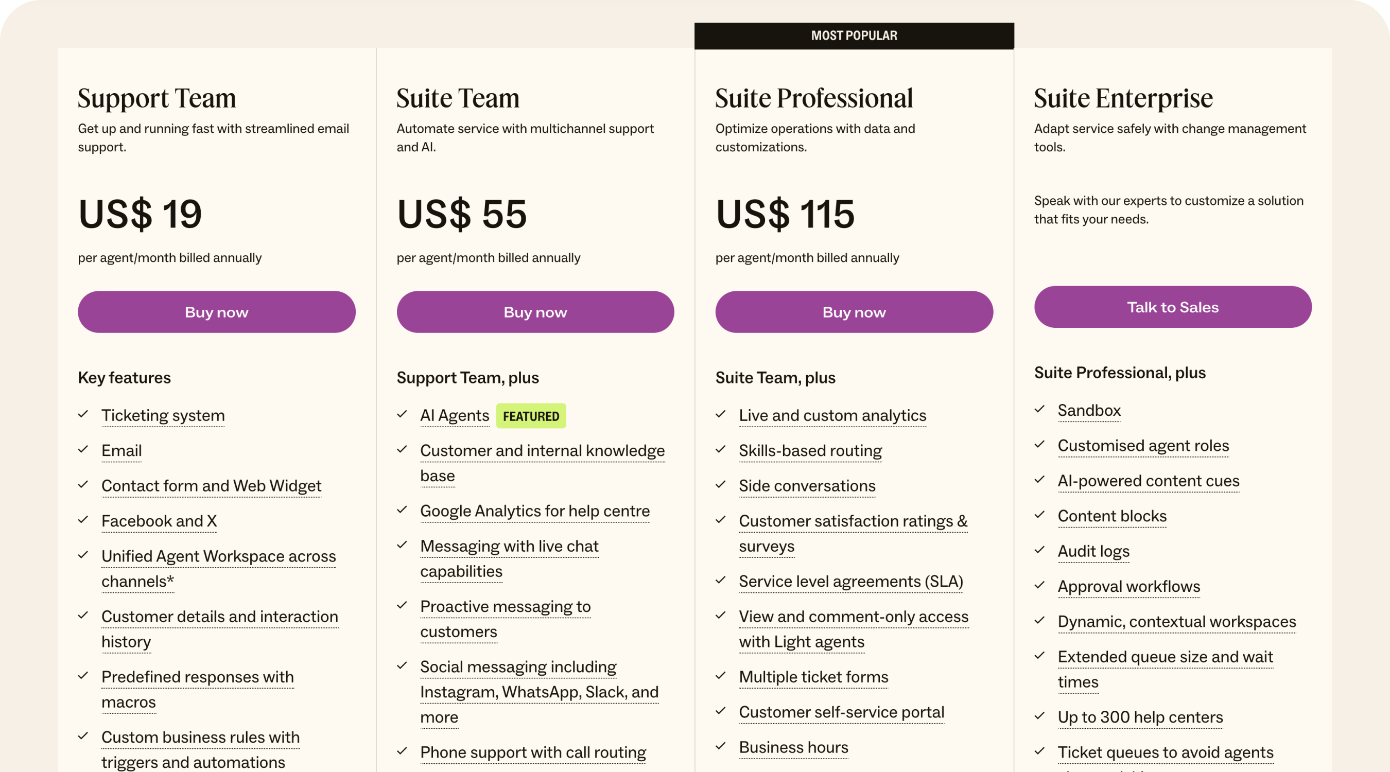 Pricing Details
