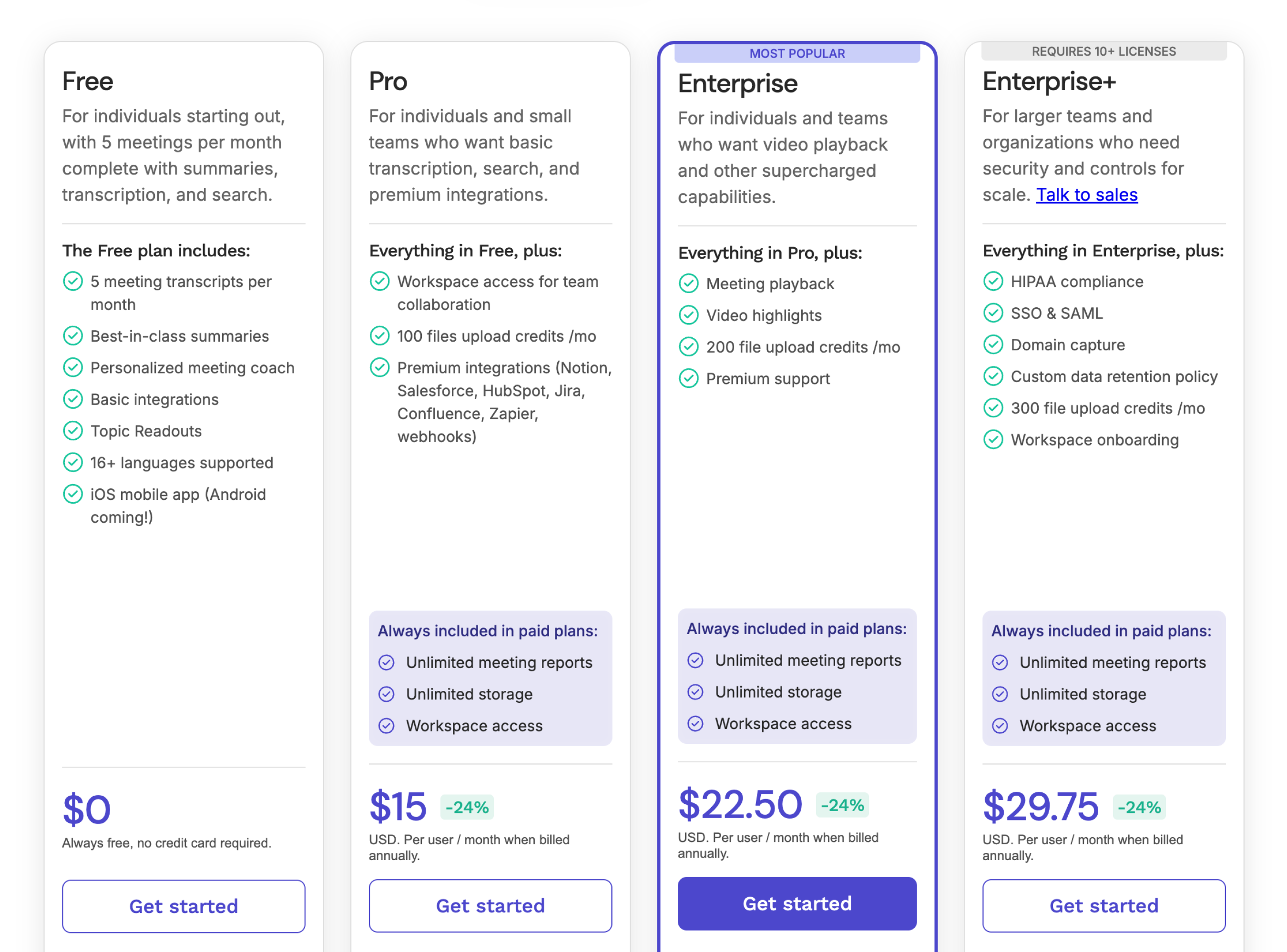 Pricing Details