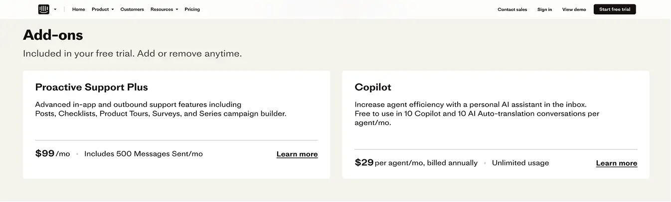 Intercom's Plan