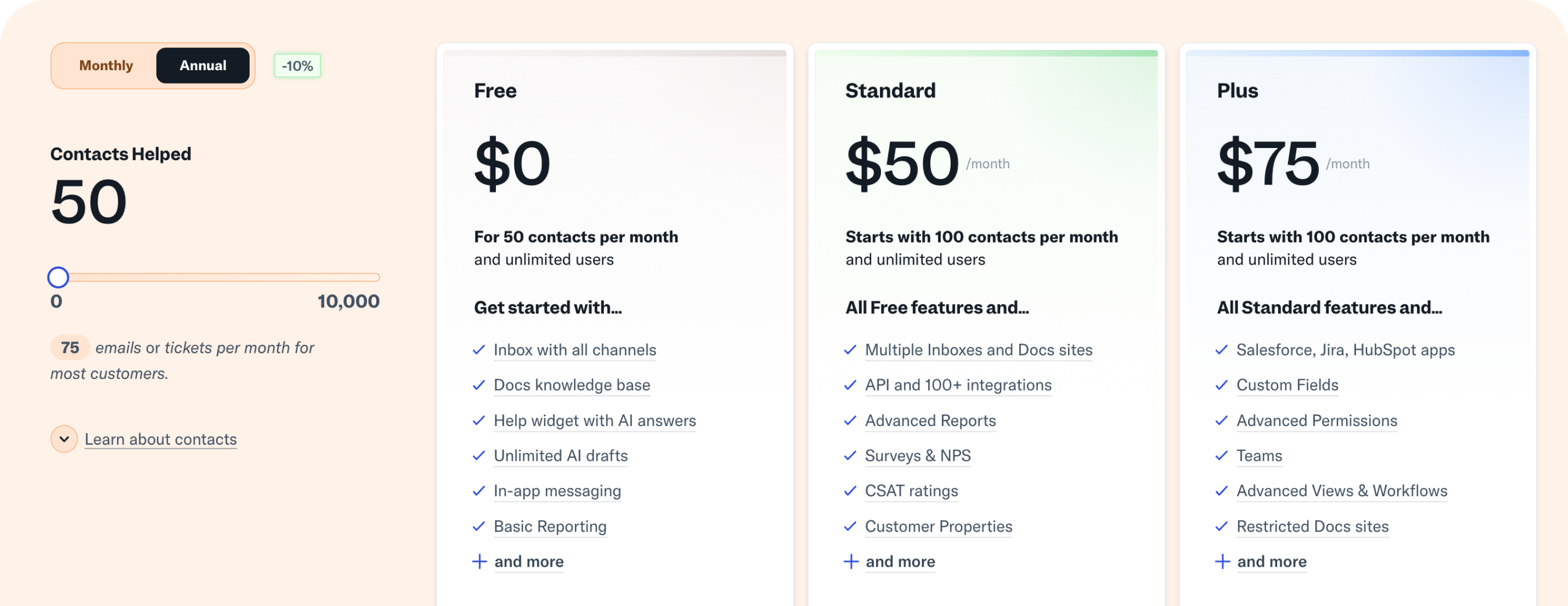 Pricing Details