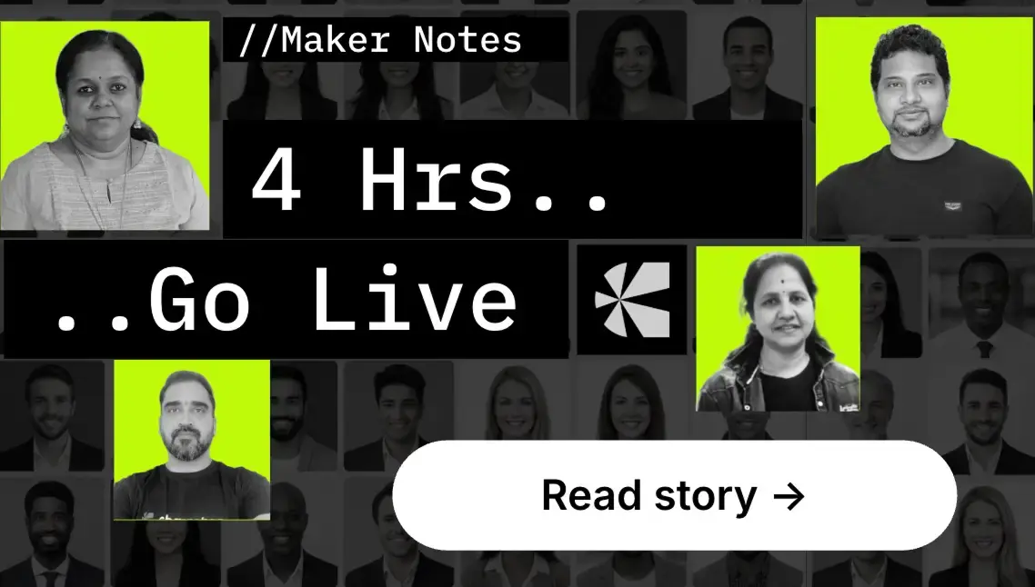 Four Hour Go Live Maker Note