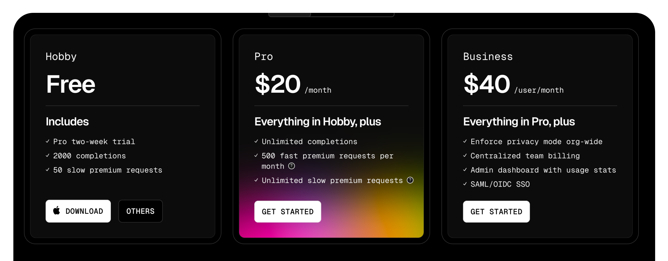 Pricing Details