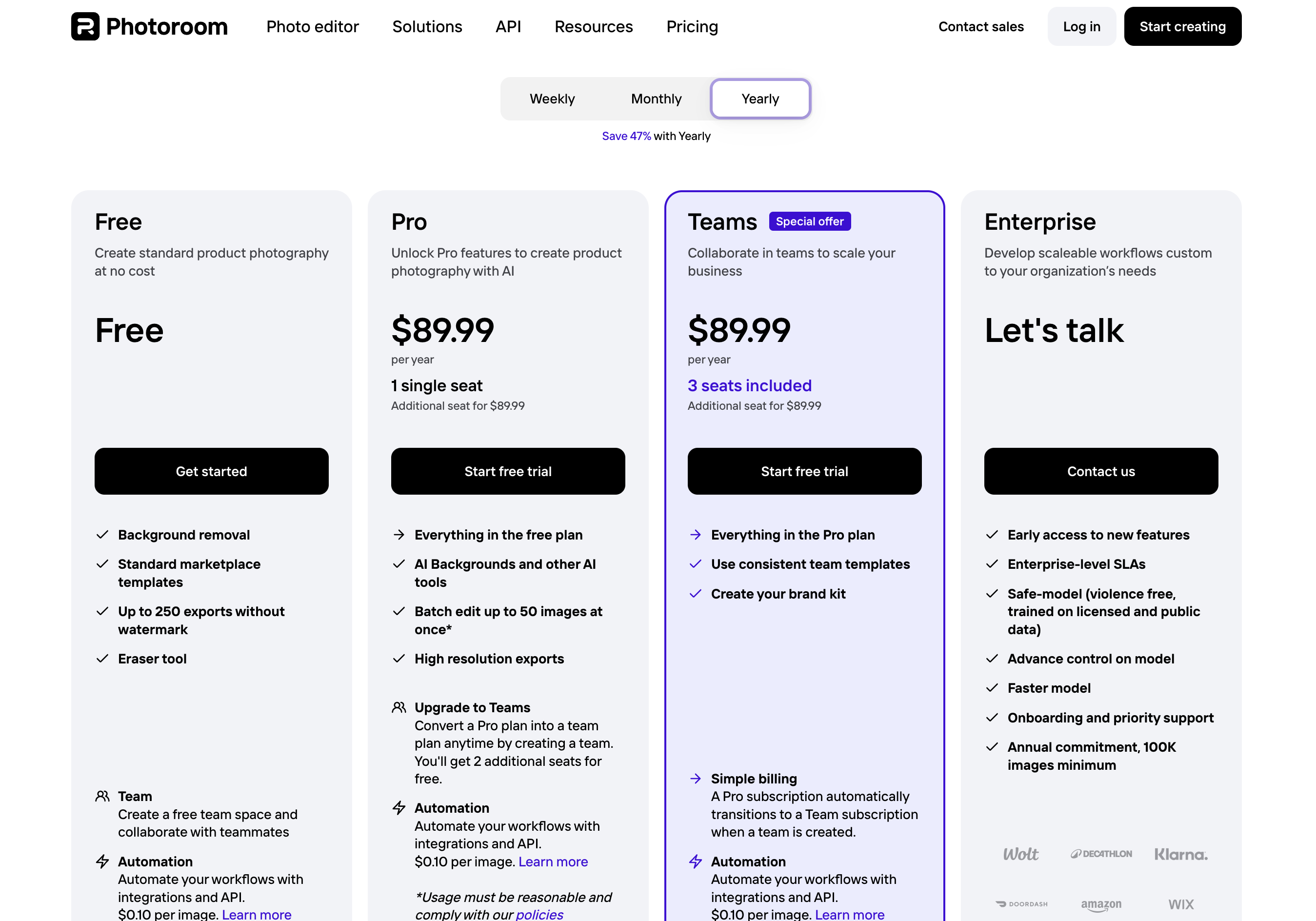 Pricing Details