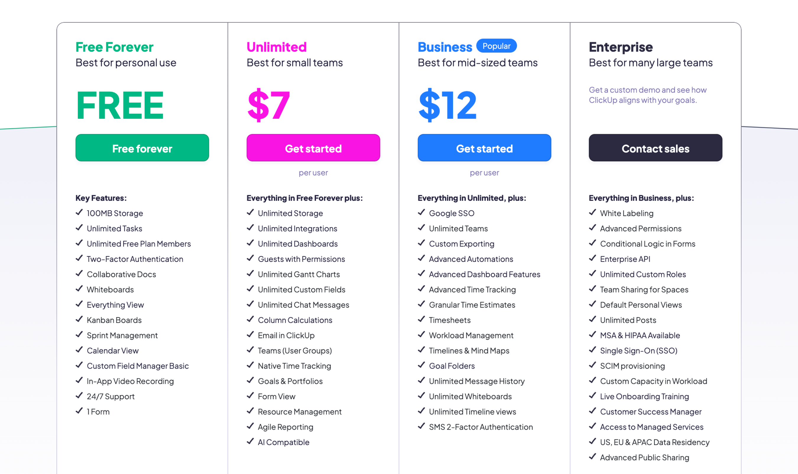 Pricing Details