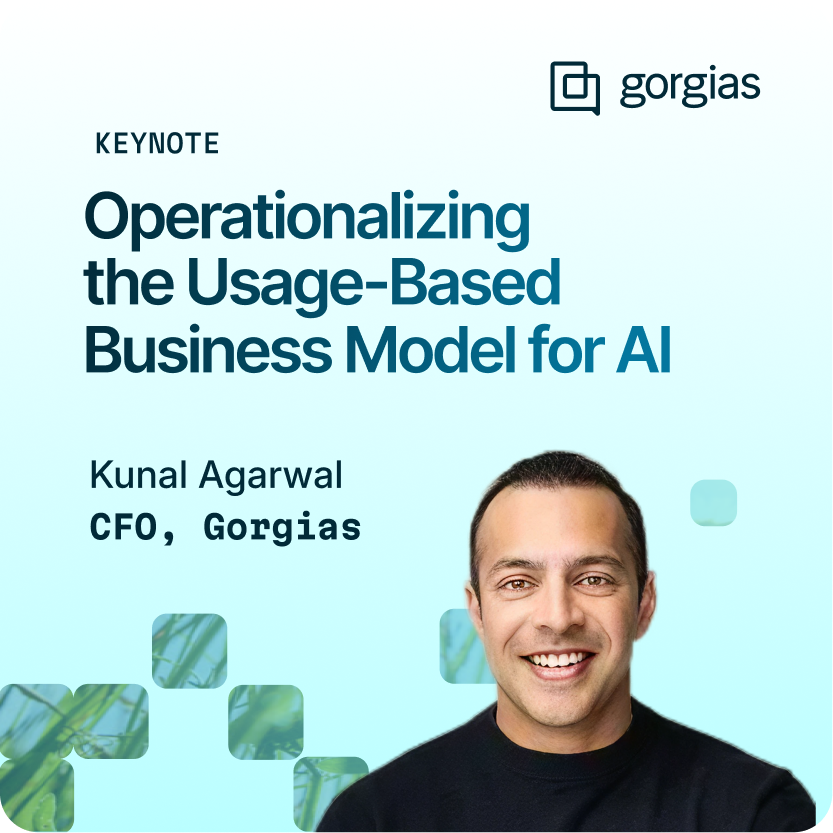 Keynote – Operationalizing the Usage-Based Business Model for AI