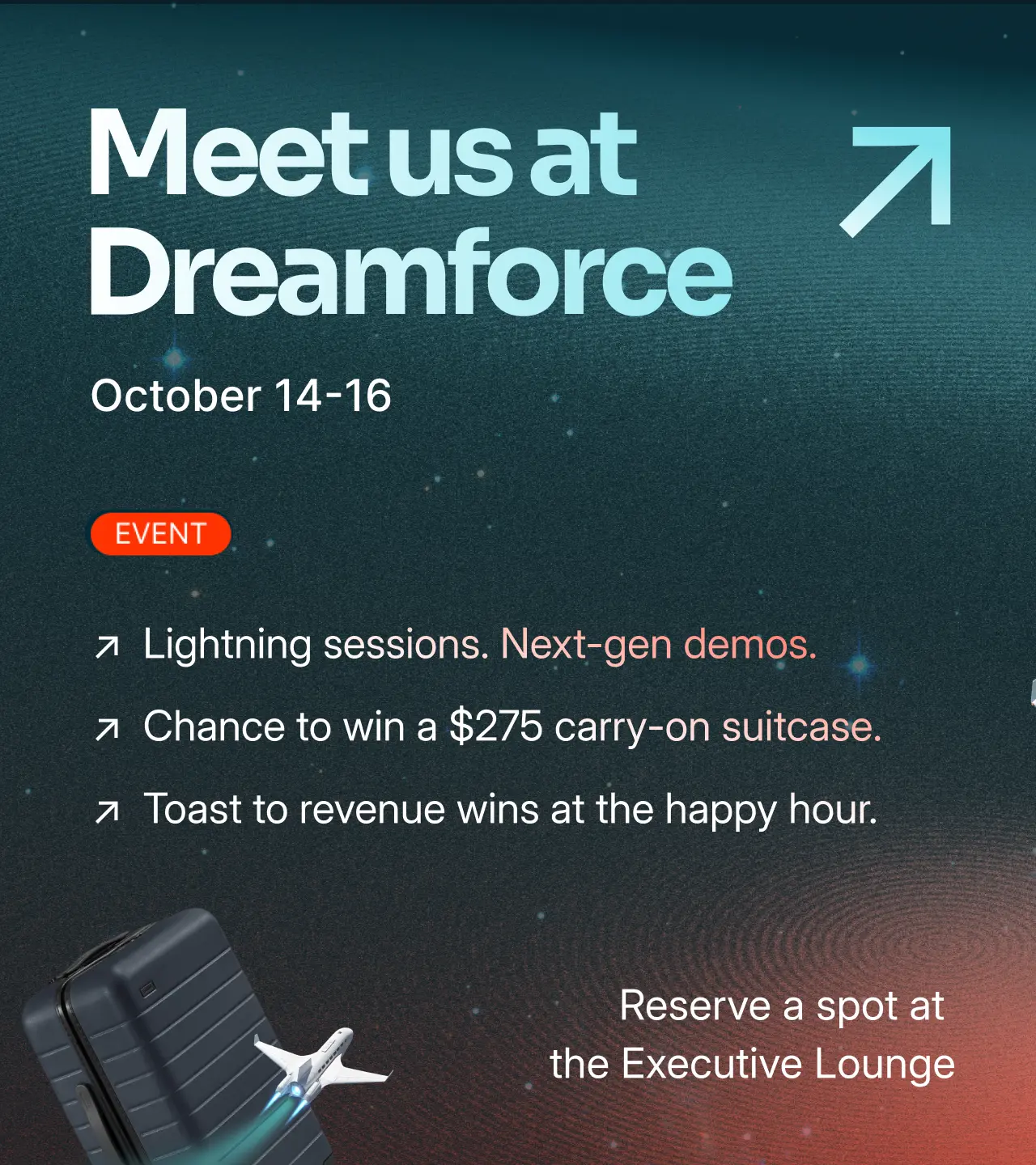 Meet us at Dreamforce