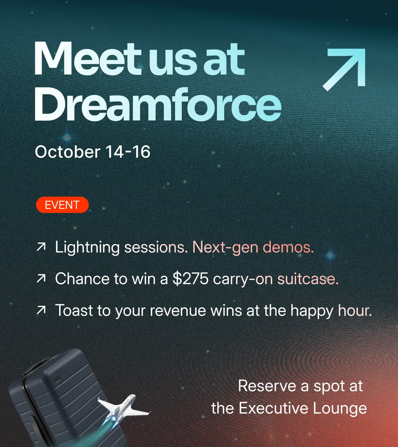 Meet us at Dreamforce